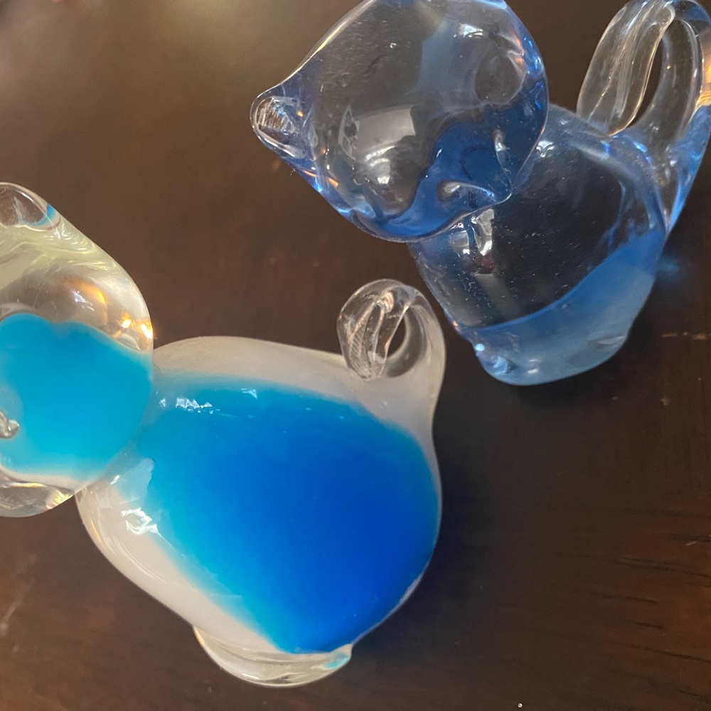 Glass cats - Picture 4 of 12